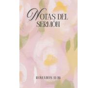 NOTAS DEL SERMÓN / DISEÑO: CUADERNO PARA TOMAR NOTAS DURANTE EL SERMÓN / APUNTES Y MÁS