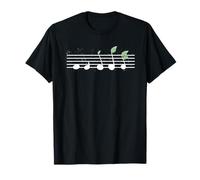 Notas musicales Árbol Naturaleza Músico Música Jazz Rock Orchestra Camiseta