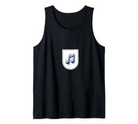 Notas musicales Arte musical Melodía Música Escudo Partituras Camiseta sin Mangas