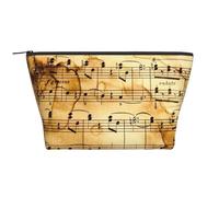Notas Musicales, Bolsa de artículos de tocador Bolsa de Maquillaje Bolsa de cosméticos Bolsa de artículos de tocador de Viaje portátil