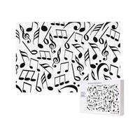 Notas Musicales con Clave,Rompecabezas de Madera de 300 Piezas, Juego Familiar, Rompecabezas para Adultos, Adolescentes, decoración del hogar