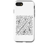 Notas Musicales de Flauta, flautista Carcasa para iPhone SE (2020) / 7/8