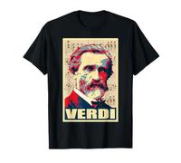 Notas musicales de Giuseppe Verdi Camiseta