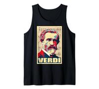 Notas Musicales de Giuseppe Verdi Camiseta sin Mangas