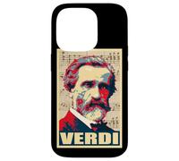 Notas Musicales de Giuseppe Verdi Carcasa para iPhone 14 Pro