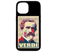 Notas Musicales de Giuseppe Verdi Carcasa para iPhone 15