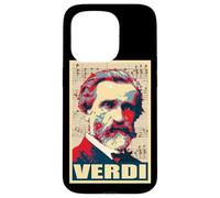 Notas Musicales de Giuseppe Verdi Carcasa para iPhone 15 Pro