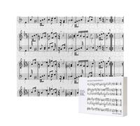 Notas Musicales en la Clave,Rompecabezas de Madera de 500 Piezas, Juego Familiar, Rompecabezas para Adultos, Adolescentes, decoración del hogar
