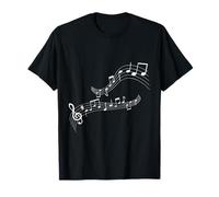 Notas Musicales Música Música Clave de Nota Camiseta