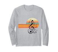 Notas Musicales Música Música Clave de Nota Manga Larga