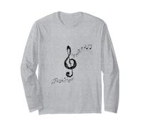 Notas Musicales Música Música Clave de Nota Manga Larga