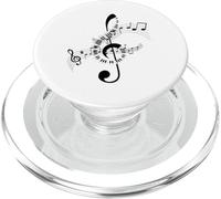 Notas Musicales Música Música Clave de Nota PopSockets PopGrip para MagSafe