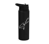 Notas musicales Música Música Clave de nota Stainless Steel Insulated Water Bottle
