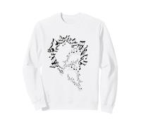 Notas Musicales Música Música Clave de Nota Sudadera