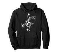 Notas musicales Música Música Clave de nota Sudadera con Capucha