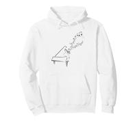 Notas Musicales Música Música Clave de Nota Sudadera con Capucha