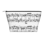 Notas Musicales sobre la Clave, Bolsa de artículos de tocador Bolsa de Maquillaje Bolsa de cosméticos Bolsa de artículos de tocador de Viaje portátil
