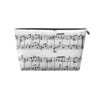 Notas Musicales sobre la Clave, Bolsa de artículos de tocador Bolsa de Maquillaje Bolsa de cosméticos Bolsa de artículos de tocador de Viaje portátil
