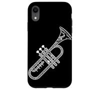 Notas Musicales Trompeta Música Trompetista Músico De Jazz Carcasa para iPhone XR