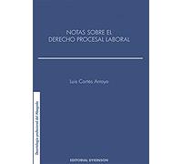 Notas sobre el derecho procesal laboral. (SIN COLECCION)