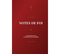 Note de Foi: Un compagnon de foi et de gratitude au quotidien
