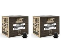 Note d'Espresso - Arábica - Cápsulas de Café - Compatibles con Cafeteras NESPRESSO* - 100 caps (Paquete de 2)