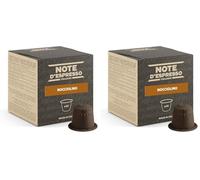 Note d'Espresso - Avellana - Cápsulas compatibles con Cafeteras NESPRESSO - 40 caps (Paquete de 2)