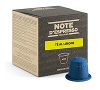 Note d'Espresso - Cápsulas de Té Limón - Compatibles con Cafeteras NESPRESSO* - 40 caps