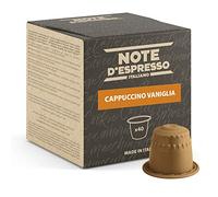 Note d'Espresso - Capuchino Vainilla - Cápsulas compatibles con Cafeteras NESPRESSO - 40 caps