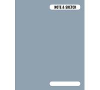 Note & Sketch: Project Planer | Art and Notes | 100 Pages | 8.5x11 inches