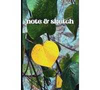 Note & Sketch, Sketch & Note, Drawing & Writing, Writing & Drawing, Idea Journal, Creative Notebook, Art & Note, Doodle Pad, Pocket Sketchbook, Portable Notebook