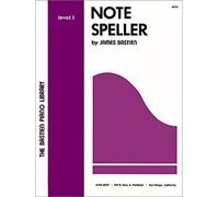 Note Speller Level 1: 0 (The Bastien Piano Library)