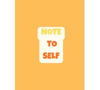 Note To Self: 200-Page Large Graph Paper Journal | 8.5" x 11" Squared Grid Notebook for Personal Notes, Study, and Creative Ideas