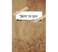 Note to Self: Your Pocket-Sized Space for Thoughts, Dreams, and Daily Inspiration