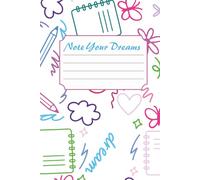 Note Your Dreams: A Cute Neon Doodle Notebook for Teen Girls