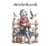 NOTEBOOK: 100 lined pages 6x9 light weight Notebook - great as a gift all year round.