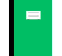 Notebook " 120 pages notebook, 60 sheets 8.5" x 11" lined writing paper