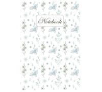 NOTEBOOK | 160 Lined Pages | Cute Vintage Floral Design | 6 x 9 Inch Writing Notes Journal & Creative Inspiration, stationery: Write your thoughts and ... & thoughtful notes , best gift to anyone