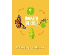 Notebook 6"x9" and 120 Lined Paper: A life cycle to become a monarch butterfly