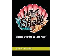 Notebook 6"x9" and 120 Lined Paper: Beautiful beach with marine life