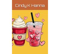 Notebook 6"x9" and 120 Lined Paper: Cute pink coffee cups for valentine's day