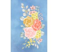 Notebook, 7 x 10 inches, Inside cover has table of contents, page numbers, 2 columns, 28 lines, 200 pages. Use as a collection, souvenir, gift or a beautiful, useful and worthwhile gift.