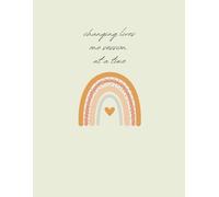 Notebook 8x10 college ruled: One Session at a Time