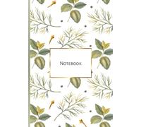 Notebook: A beautiful grid journal for jotting down notes, ideas, and daily writing, cover in letter