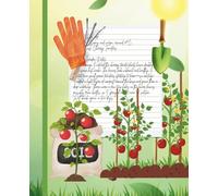 Notebook: A cute gardening themed Journal notebook