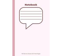 Notebook: A5 Narrow Ruled Notebook in Pink (100 Pages) - Ideal for Notes, Ideas & Everyday Writing