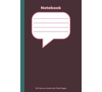 Notebook: A5 Narrow Ruled Notebook in Plum (100 Pages) - Ideal for Notes, Ideas & Everyday Writing