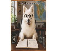 Notebook: American Eskimo Dog Notebook | 7" x 10" Ruled Journal | 300 Lined Pages | Dog Lover Writing Notebook Diary, Planner | Gift for American Eskimo Dog Owners and Enthusiasts