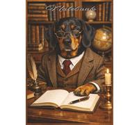 Notebook: Austrian Black and Tan Hound Notebook | 7" x 10" Ruled Journal | 300 Lined Pages | Dog Lover Writing Notebook Diary, Planner | Gift for Austrian Black and Tan Hound Owners and Enthusiasts
