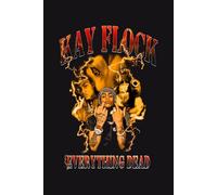 Notebook: Bronx Drill Rapper, 100 Pages 6 x 9 Wide Ruled Lined Pages Journal Diary For Teens, Students, And Fans, Perfect For Notes, Writing, And Daily Ideas.